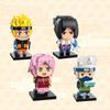 Keeppley Naruto Shippuden Учиха Итачи Фигурка с квадратной головой Конструктор Игрушка 20513