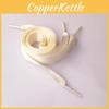 Soft And Smooth Polyester Ribbon Shoelace For Boots Lacework Candy Color Satin