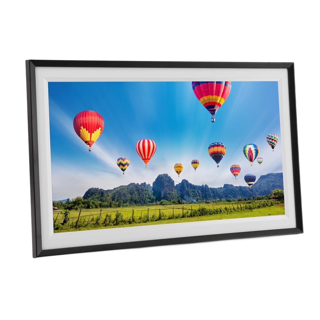 15,6-дюймовая цифровая фоторамка WiFi, сенсорный экран IPS, фоторамка, память 16 ГБ, разрешение 1920X1080