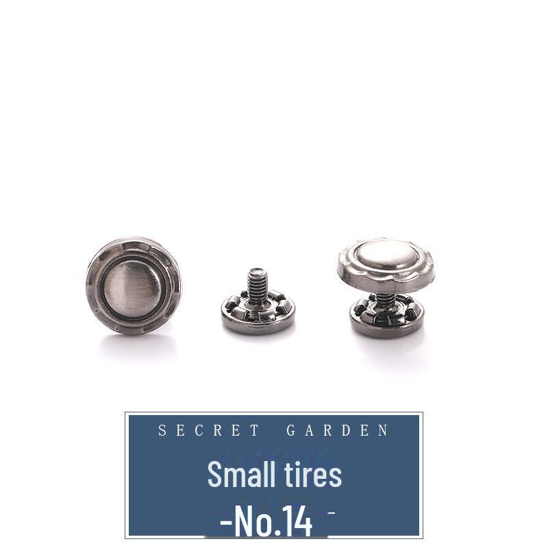 Пляжные тапочки с металлическими заклепками и съемной пряжкой: Сандалии с регулируемой высотой без гвоздей и сменными пуговицами.