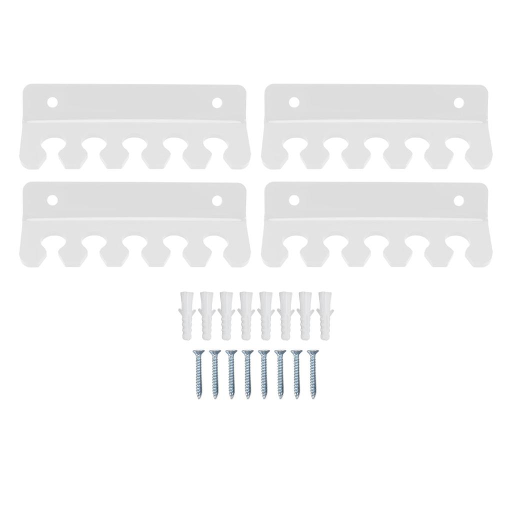 4 шт. держатель кабеля клипса 5 слотов акриловый телефон планшет зарядный шнур органайзер для стола настенный