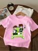 Omnitrix Watch Ben 10 Kids Short Sleeve T Shirt Summer Cute Cartoon Crewneck Boys Girls 3-14