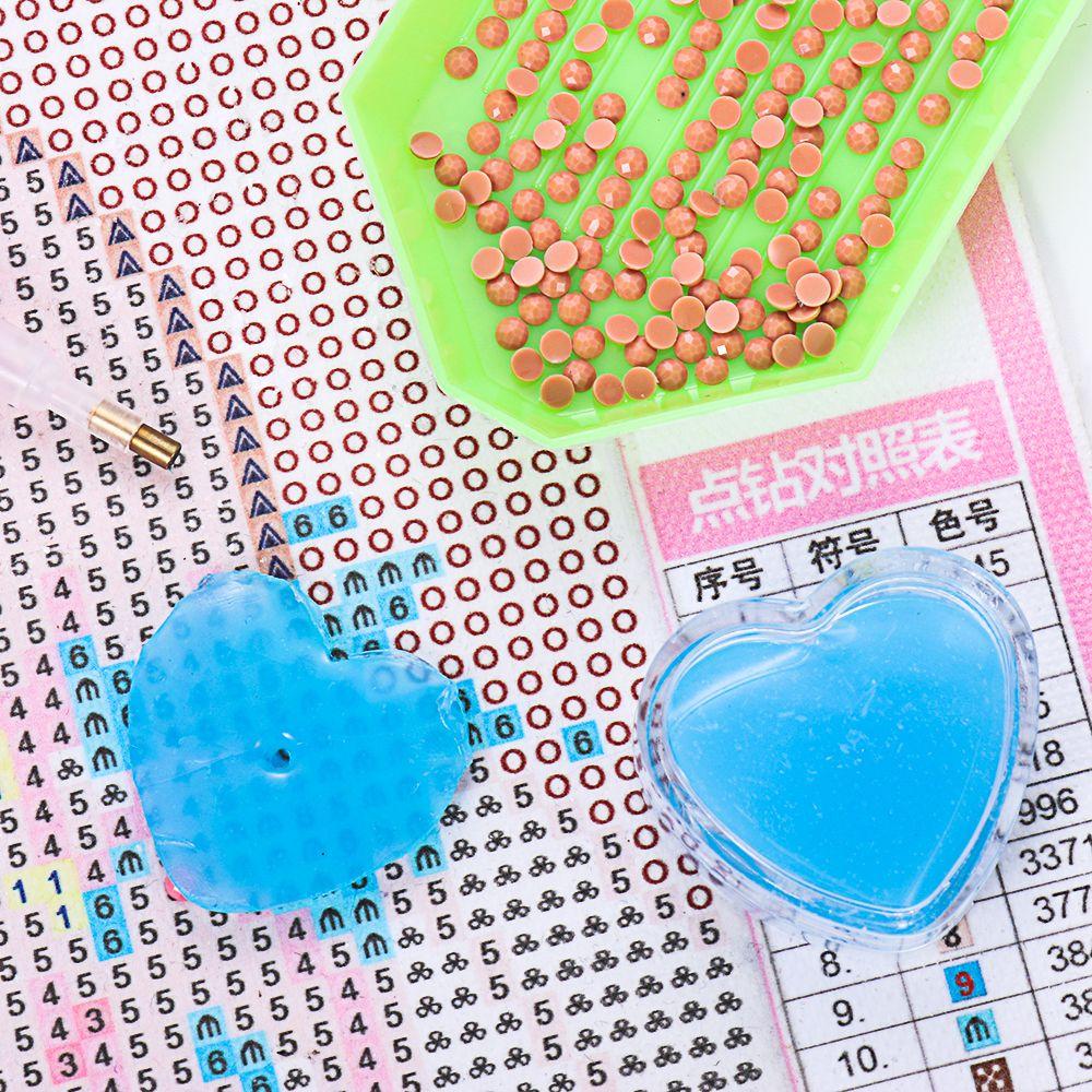Sticking Nail Art Tools Heart-shaped Drilling Mud Diamond Painting Glue Diamond Painting Glue Clay
