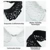 Lace Floral False Collar Black Decoration Collar Fashion Clothes Trim