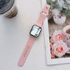 Для Apple Watch Series 10 42 мм/9 8 7 41 мм/6 5 4 SE SE (2022) SE (2023) 40мм/3 2 1 38мм Силиконовый ремешок для умных часов с полосатым дизайном, сменный ремешок на запястье