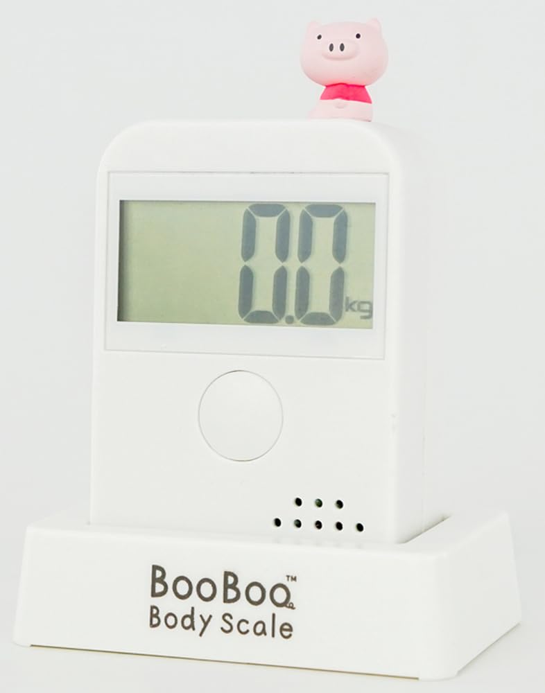 Hassy Top-in Boo-Boo Talking Scale, Measurement Range: 3kg - 99.9kg, Wireless Monitor Included, Weight Notifications Via Handheld Receiver, BH-3483