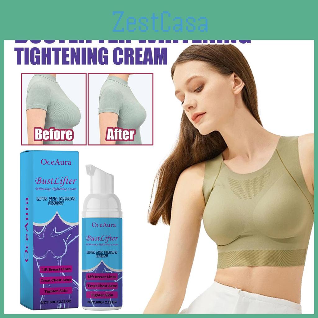 Oceaura Укрепляющий крем для увеличения бюста, подтягивающий и придающий объем, поддерживающий уход