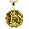 Box for You and Pure Gold Cat Coin Pendant Top K24 Tuvalu Cat 24K QUEEN Certificate Included [Jewelry Me] 999.9 1/25oz 3$ FINGOLD999.9 ELIZABETH2024