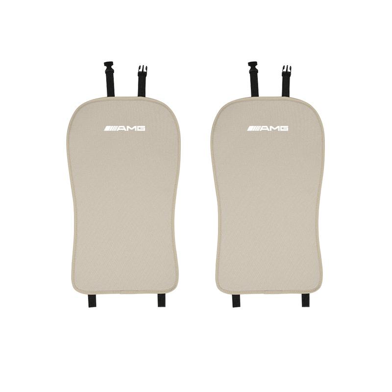 Breathable Ice Silk Car Seat Cushion Cover Soft Pad Tire Valve Cap For Mercedes Benz AMG GLE GLS CLA CLE GLC CLS GLA W223 W213