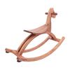 Детская деревянная лошадка с седлом и ручкой, кресло-качалка, игрушка для катания на ней для ежедневного развлечения