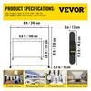 8FT Backdrop Banner Stand Step and Repeat Adjustable Telescopic Lightweight Trade Show Display Wall Exhibitor with Carrying Bag