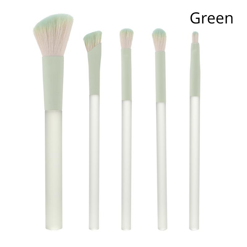 Набор из 5 кистей для макияжа, кисть для теней, кисть для пудры, кисть для тональной основы, кисть для макияжа, кисть для румян, хайлайтер, набор консилеров, инструменты для красоты