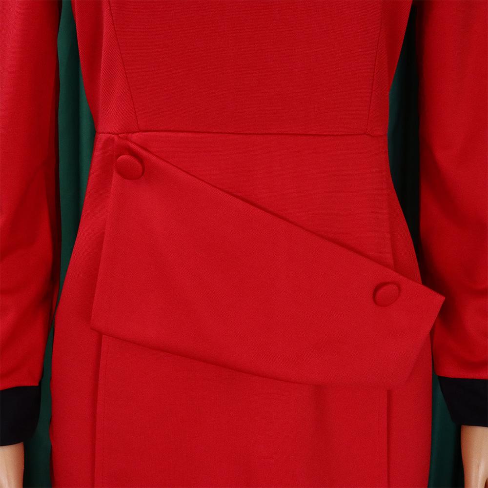 YYFS Женская мода весна осень однотонный принт с длинным рукавом и круглым вырезом с высокой талией повседневные платья