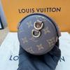 [Pre-Owned] Papillon Trunk Monogram Chain S-Lock Closure Coated Canvas With Leather Trim Shoulder Bag - Excellent #1NXJG26
