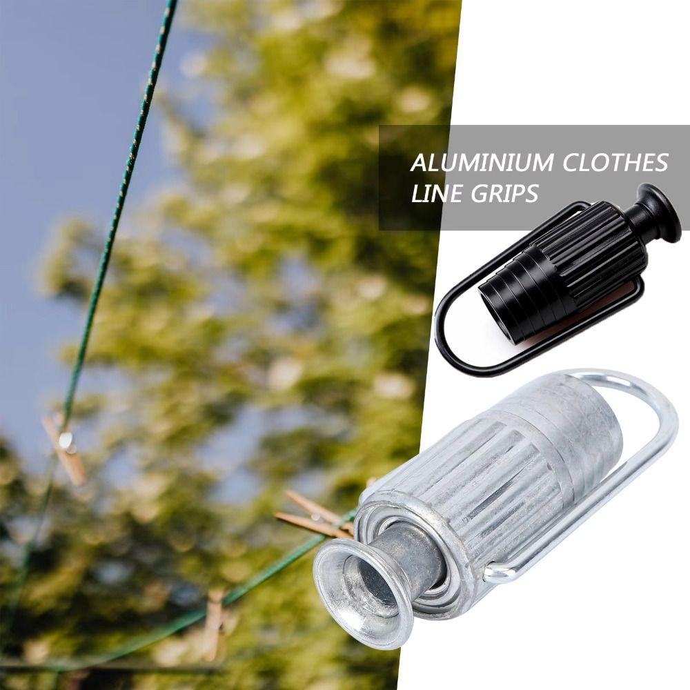 Adjustable Tautness Clothesline Rope Tightener Heavy Duty Clothes Line Tensioners Pulleys