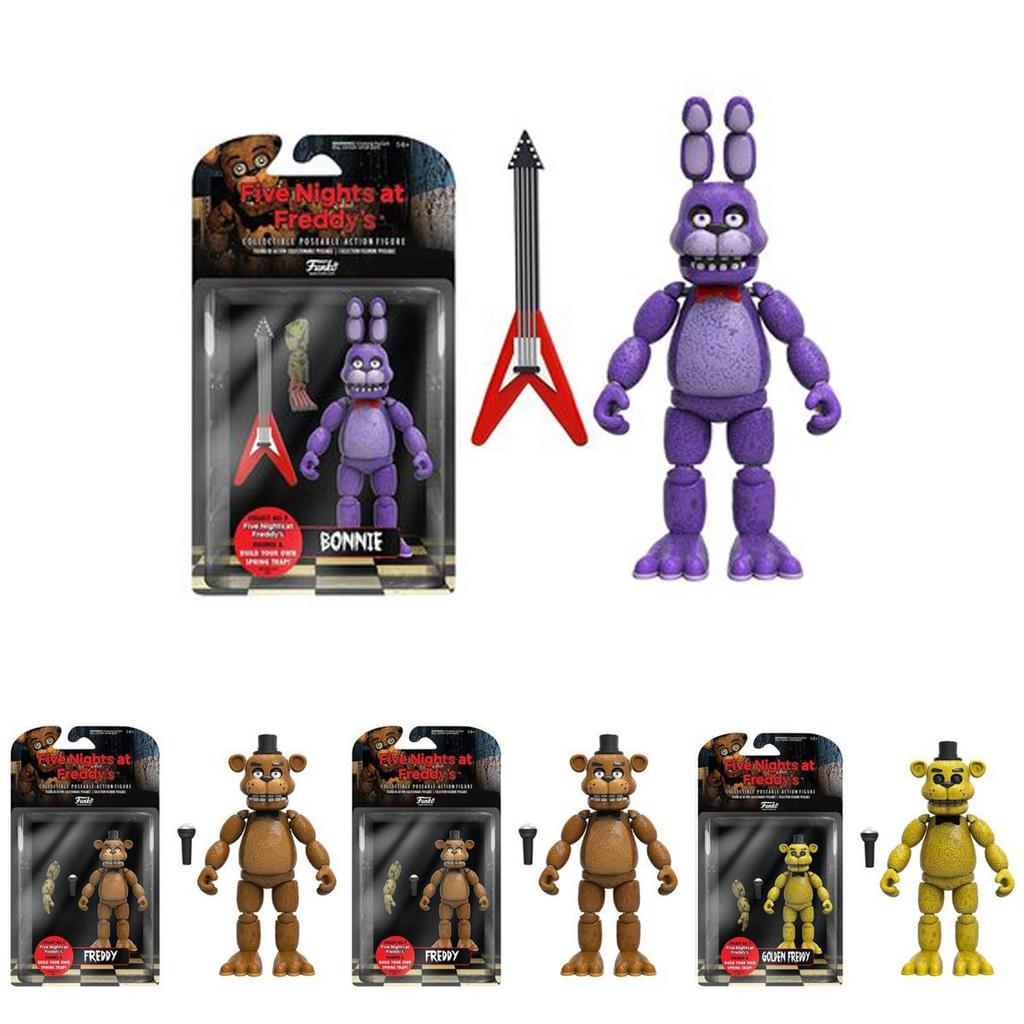 Fnaf Пять Ночей с Фредди Фигурка на шарнирах Золотой Фредди Для Детей