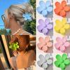 New Flower Hair Clips For Women Sweet Hair Claw Ponytail Clips Hair Holder Fashion Barrette Girls Headwear Hair Accessories