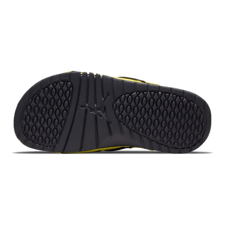 Air Jordan Hydro IV Retro BG Lightning Детские кроссовки Желтый Tour-Yellow Темно-синий-Серый DN4239-701