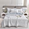 Summer Blanket Ice Silk Quilt Breathable Smooth Air Condition Comforter Lightweight Summer Quilt Thin Blanket Bedding Queen Size