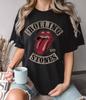 ГОРЯЧАЯ НОВИНКА Футболка с принтом The Rolling Stones Live Tour 1978 Рок Футболка Мужская Женская Топ Рубашка The Rolling Stones