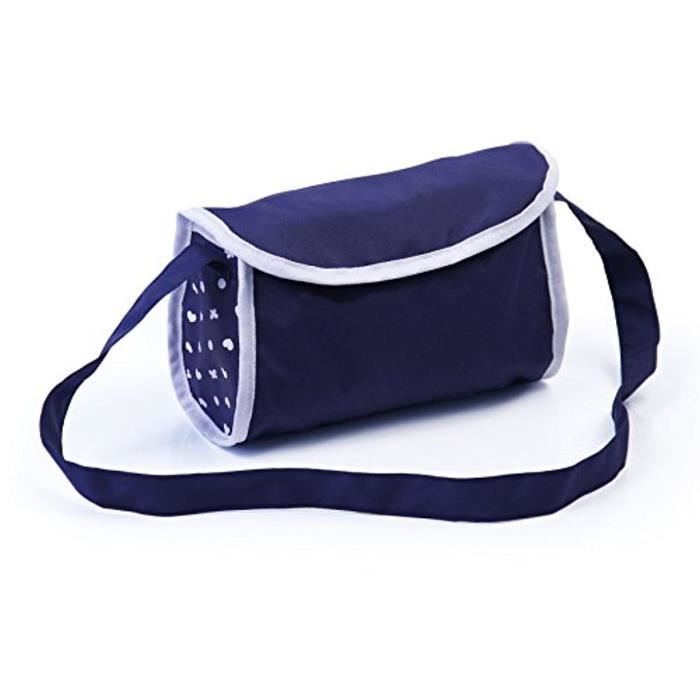 Doll's Stroller - Bayer - Classic Deluxe Pram - Blue - 69 X 42 X 89 Cm - Suitable for 46 Cm Dolls