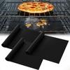 3 шт. многоразовых коврика на дно духовки — термостойкие для электрических/газовых духовок, тостеров, микроволновых печей, плит и уличных грилей, идеально подходят для дома и путешествий