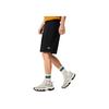 Li Ning Sports Lifestyle Series Logo Print Knitted Casual Shorts Men Shorts Black AKSV895-2