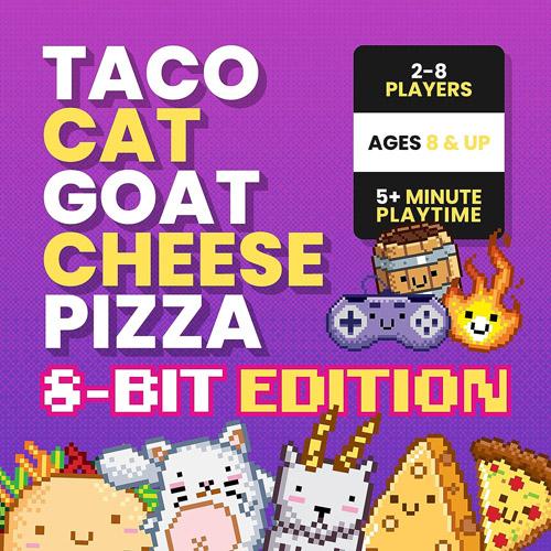 Игра для вечеринок Taco Cat Goat Cheese Pizza 8-битное издание