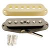 Musiclily Pro Staggered Alnico 5 Single Coil Bridge Pickup for Stratocaster Electric Guitars Cream ST-TX -