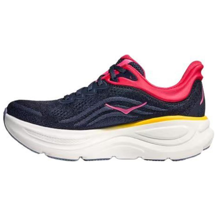 HOKA Bondi 9 Varsity Navy Nautical Dusk Женские кроссовки Синие 1162012-VLD