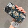 Закаленное стекло с рисунком "Глаза Солнца" для телефона iPhone 17 16 Pro Max 15 14 13 12 11 16E 17 Air 7 8 Plus XR XS X, ударопрочный чехол
