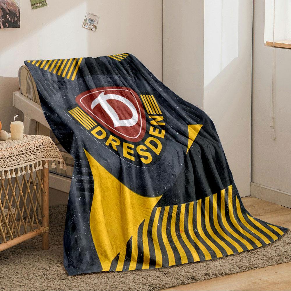 Dresden Shield on Blanket for all seasons blanket lunch break throw gift