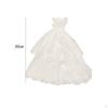 Doll Wedding Dress Clothes,Handmade,Costume Fashion Outfit, Princess Gown Clothes for 1/6 Scale