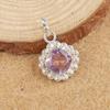 Morganite Pendant, Handmade Gemstone 925 Solid Sterling Silver Pendant Everyday Jewelry, Pendant For Grandma