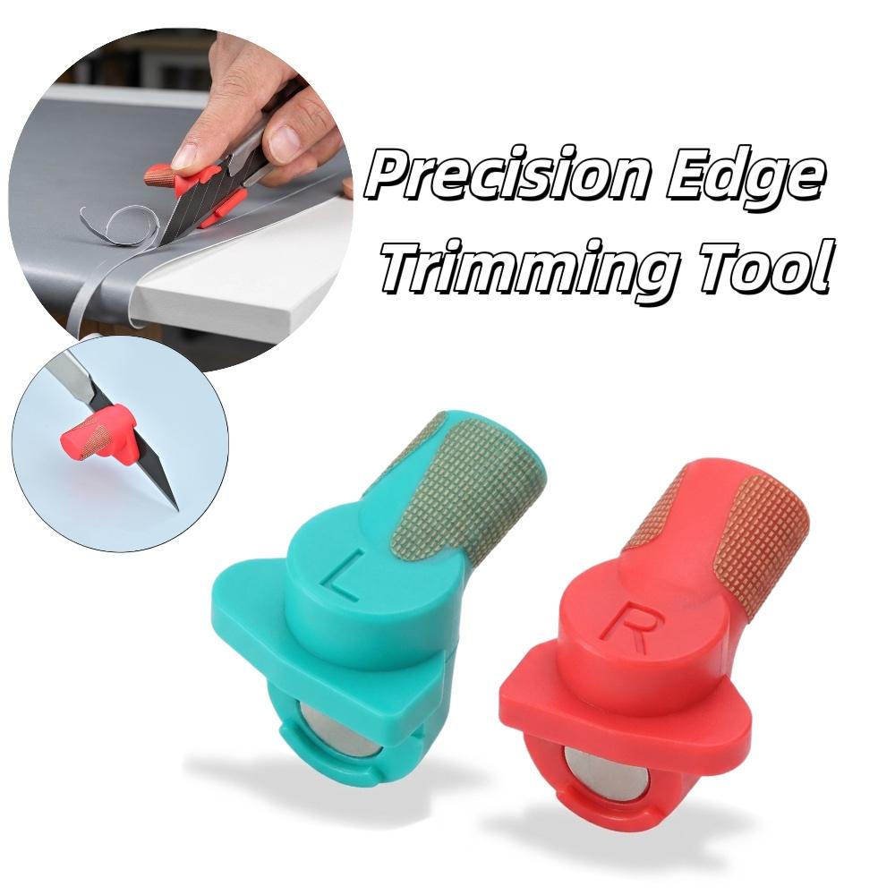 Precision Edge Trimming Tool with Magnet for 9mm Blade Utility Knives Car Wrapping Carbon Film Graphic PPF Consistent Cutting