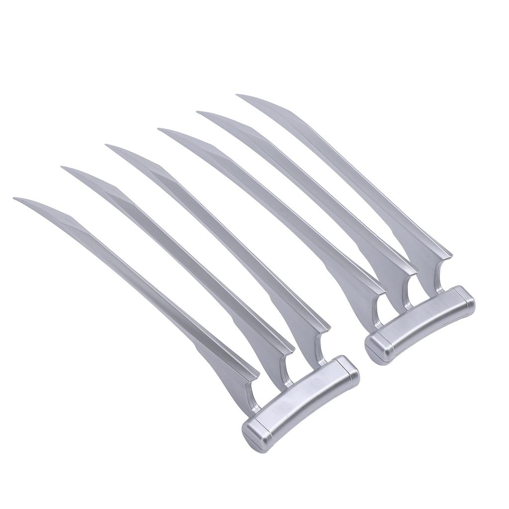 1 пара пластиковых фигурок волка с когтями и лезвиями, реквизит для косплея, игрушка для взрослых детей