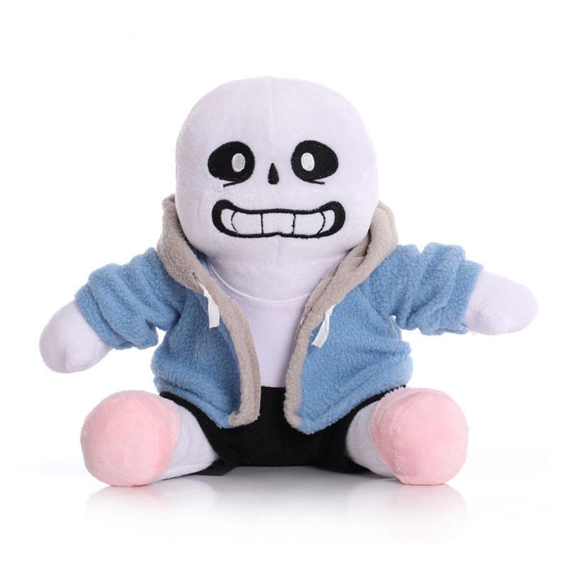 23 см Плюшевая игрушка Санс из Undertale Игра Undertale Плюшевые игрушки Санс Мягкая набивная кукла Пелуш Игрушки для детей Подарок на день рождения Рождество