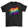 Pride_25 LGBT Rainbow Flag T-shirt - Wear Your Colors Proudly! Funny T-shirt, Un