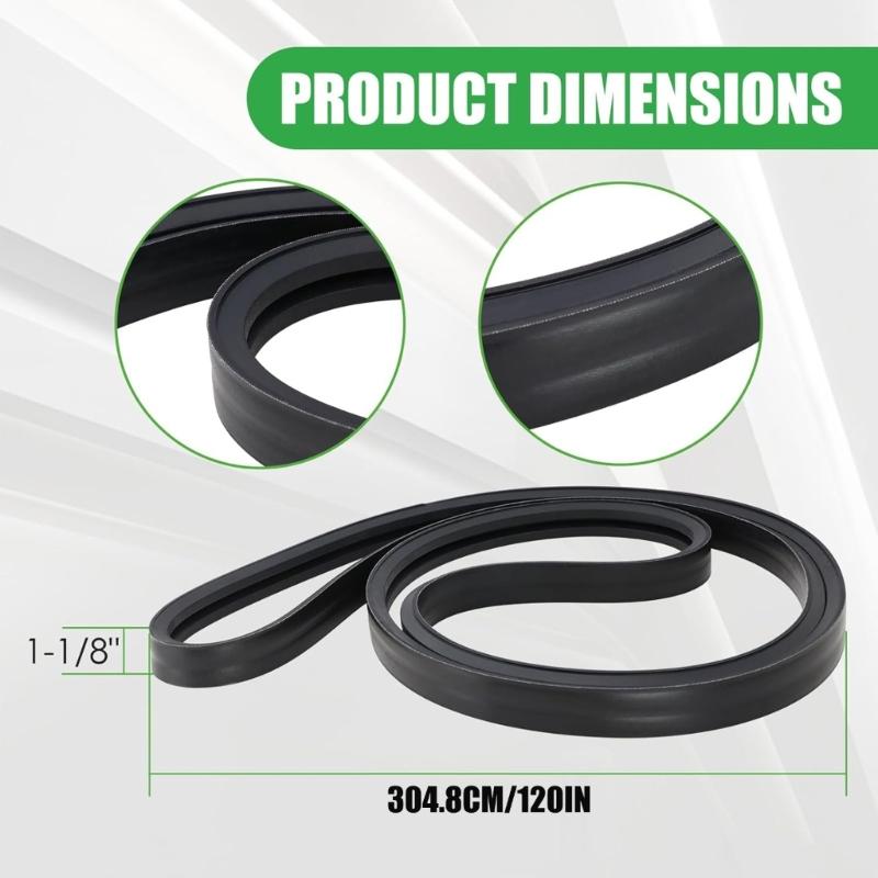 Ремень косилочной деки Для RCK60 RCK60B 60-дюймовой косилочной деки Прямая замена K5763 34710 Восстанавливает производительность кошения