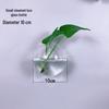 Creative Wall-Mounted Transparent Glass Vase for Plants and Fish