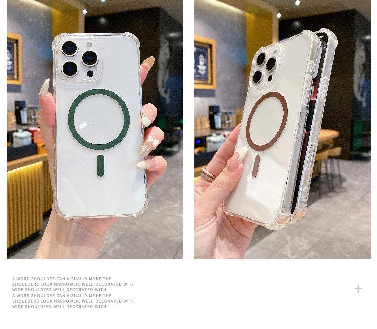 Нежелтеющая магнитная вращающаяся подставка для чехла iPhone 17 Air/16 Pro Max/15/14