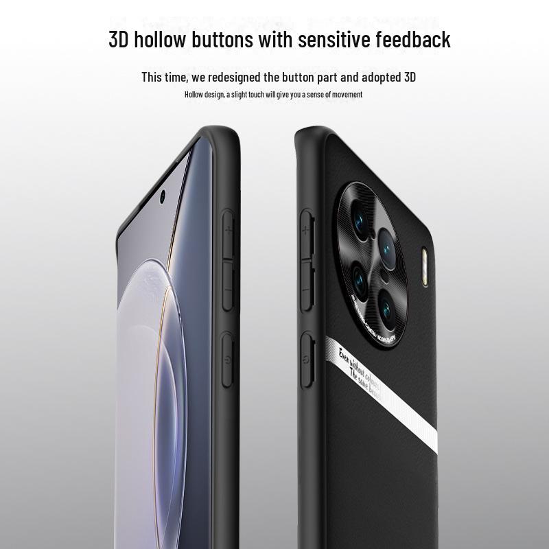 Vivo X90 Pro+ Liquid Leather Case: Anti-Fall & Anti-Fouling Protective Cover, One-Piece Design.