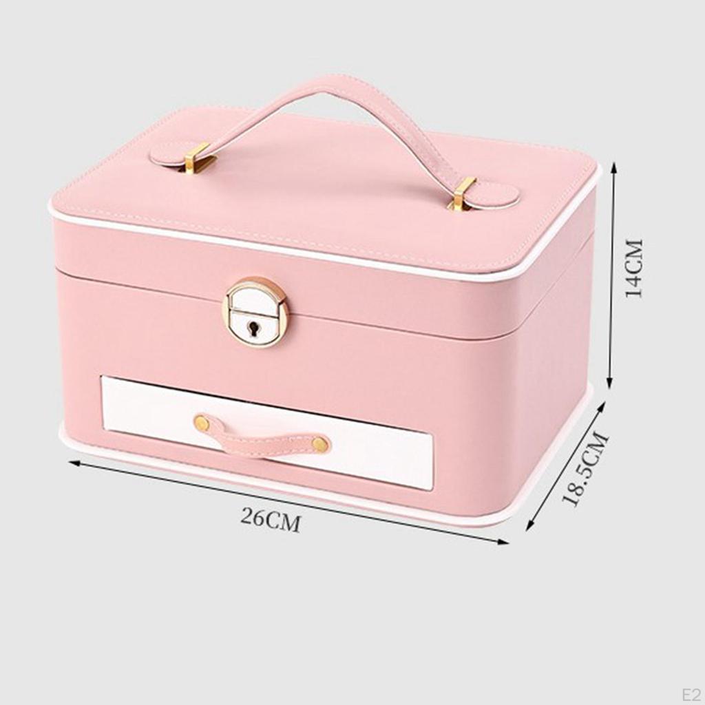 Jewelry Box Jewellery Display Case Multipurpose Easy To Store Large-capacity Container Necklace