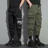 Men's Overalls Multi-Pocket Loose Sports Pants Streetwear Harem Jogging Pants Men's Trousers