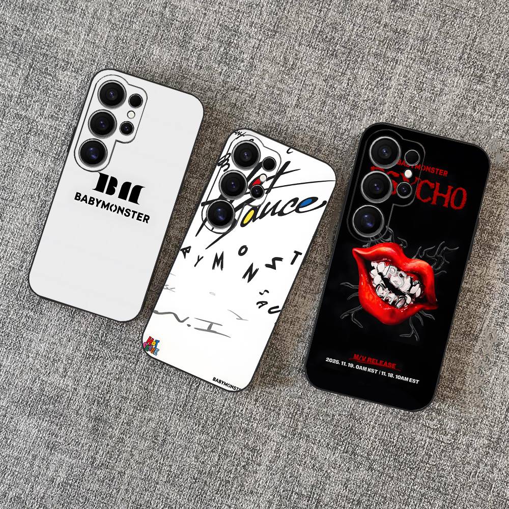 Чехол для телефона B-Baby M-Monster K-Kpop для Samsung S 24 Fe 25 Ultra Plus 20 Lite 21 30 22 23 24 22 Ultra 5G Fundas
