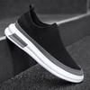2025 Spring and Summer New Fly-woven Breathable Men's Shoes One-pedal Socks Shoes Fashionable Platform Sports and Leisure Men's Trendy Shoes