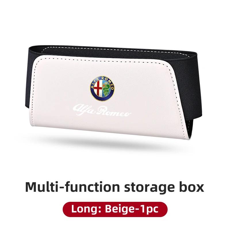 Car Stickers For Alfa Romeo Car Multi-functional Storage Box Cards Phone Key Pocket Self Adhesive For Alfa Romeo 159 Giulietta G