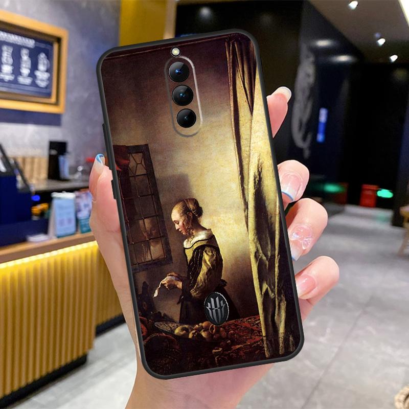 Кейс Johannes Vermeer для Nubia Red Magic 6S 7S Pro 6 7 8 9 10 Pro 5G 6R RedMagic 8S 9S 8 9 10 Pro Plus