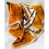 14 Momme 100% Natural Twill Silk Scarf for Women Neck Double Side Foulard Shawl Wrap Square Neckerchief Hijab Bandana Scarves