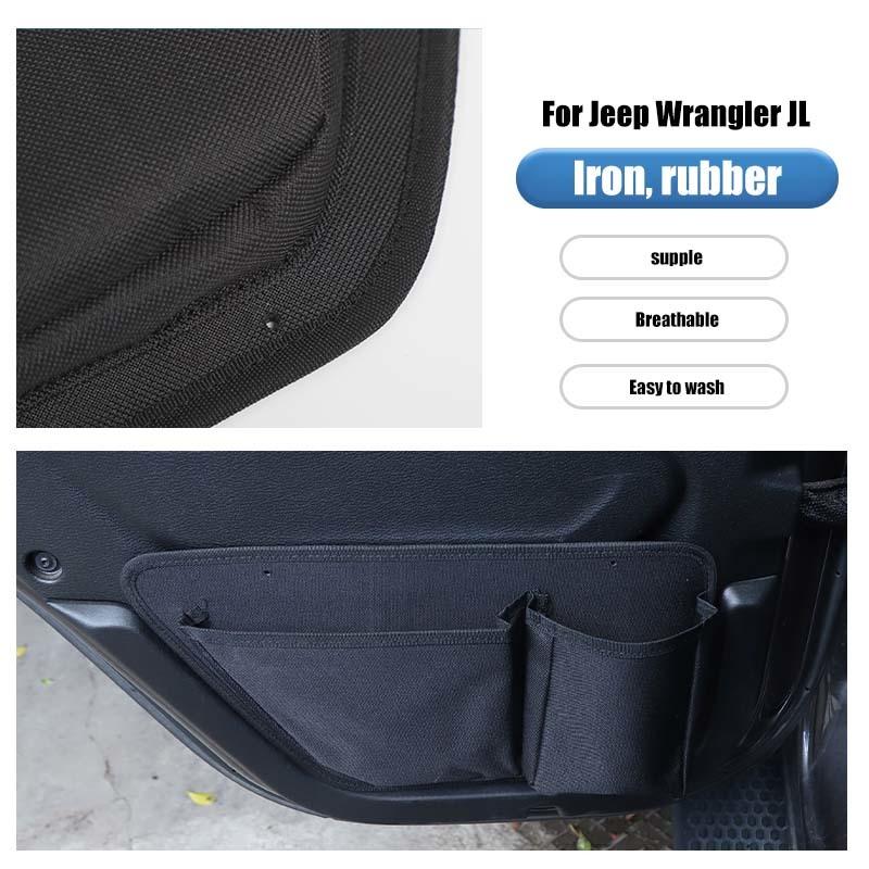 Car Multi-functional Door Side Storage Bag Organizer Fit For Jeep Wrangler JK for Jeep JL for Jeep JT 2007 Up Stowing Tidying